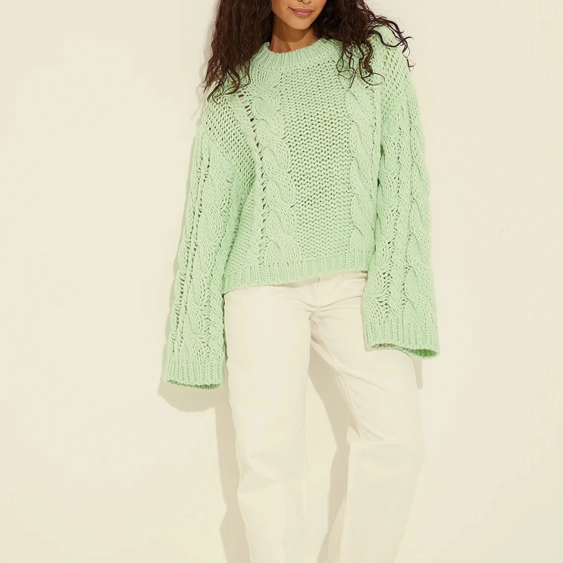 Stickad tröja NAKD - 90