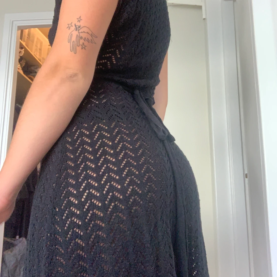 Stickad klänning - 91