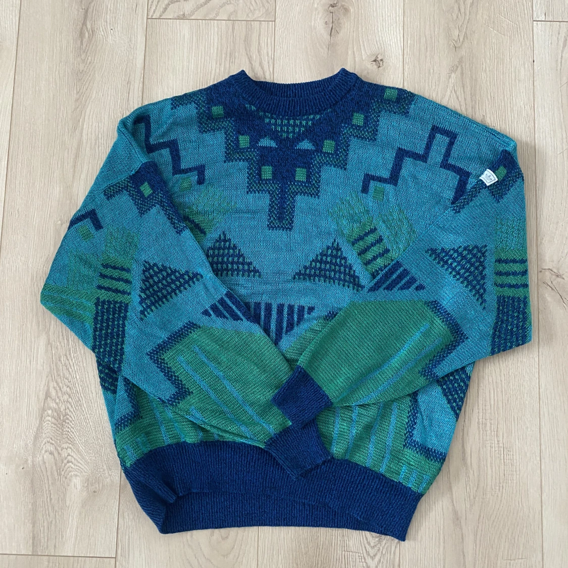 VINTAGE ADIDAS STICKAD TRÖJA 80-tal