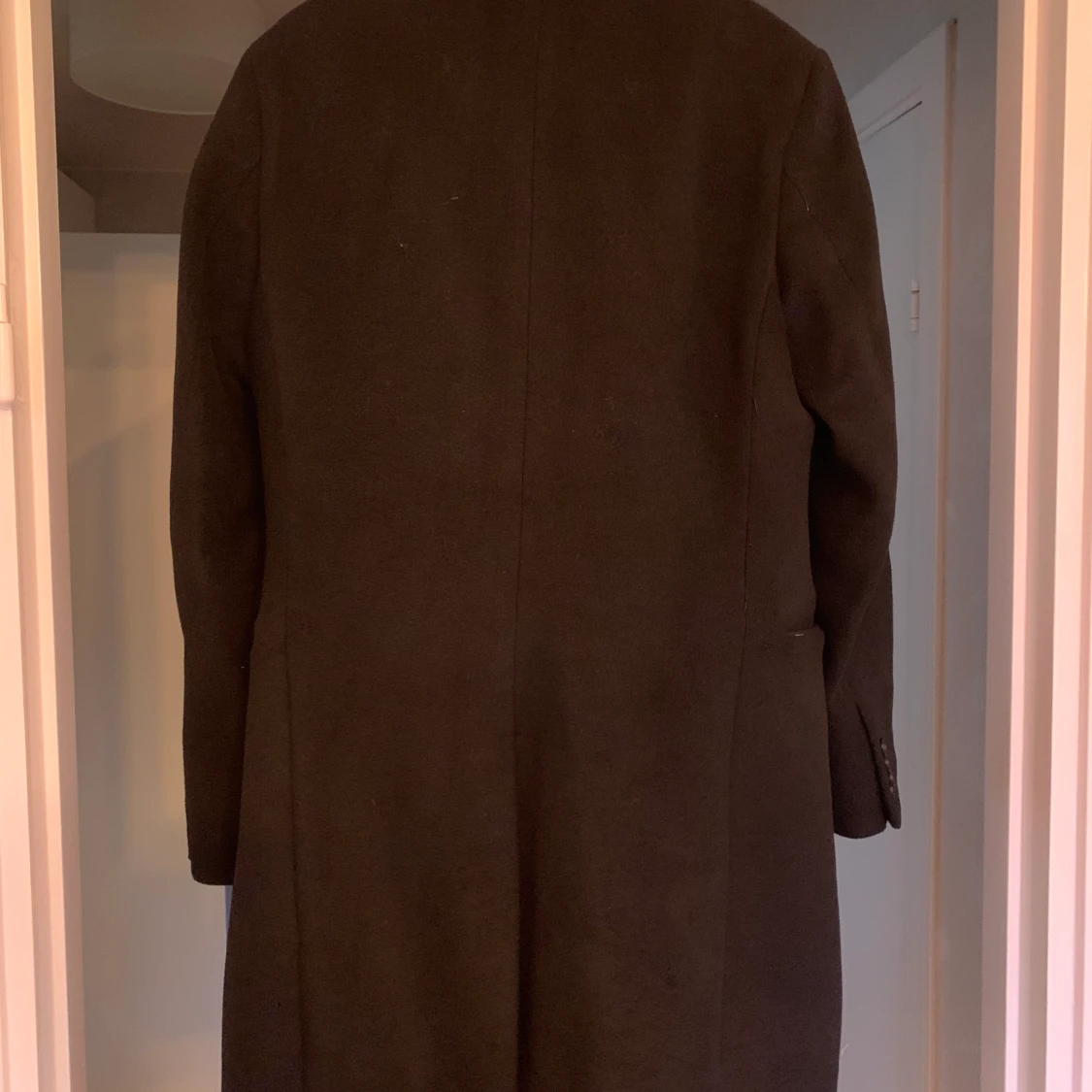 Woollen overcoat in Black from M&S - 91