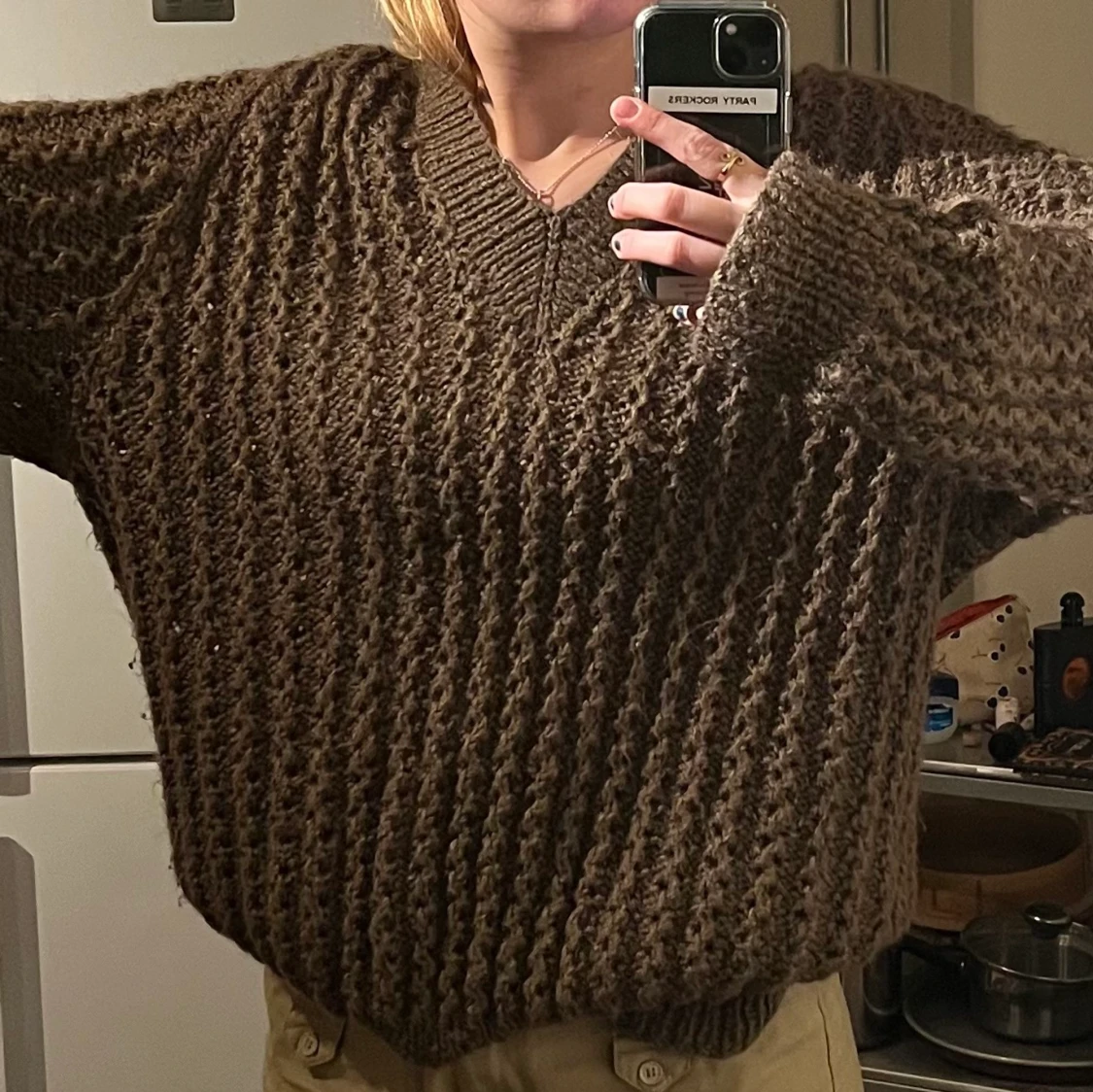 Stuckad tröja - 90
