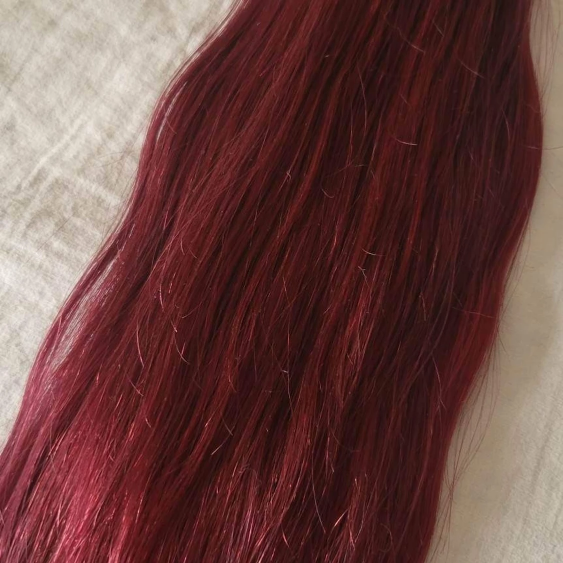 Rött löshår  - 90