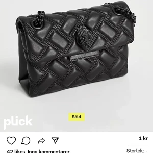 Kurt geiger väska - Intressekoll på min fina kurtgeiger väska Lägger upp min väska igen då en köpare råkade köpa den för 1 kr på köp dirket! Så andvänd dig snälla inte av den och kolla på den andra annonsen för mer info om väskan, hör av dig om du är intresserad ❤️