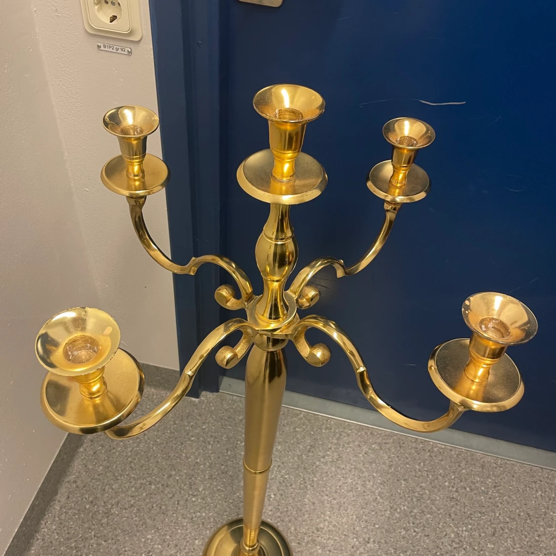 Kandelaber guldig - 90