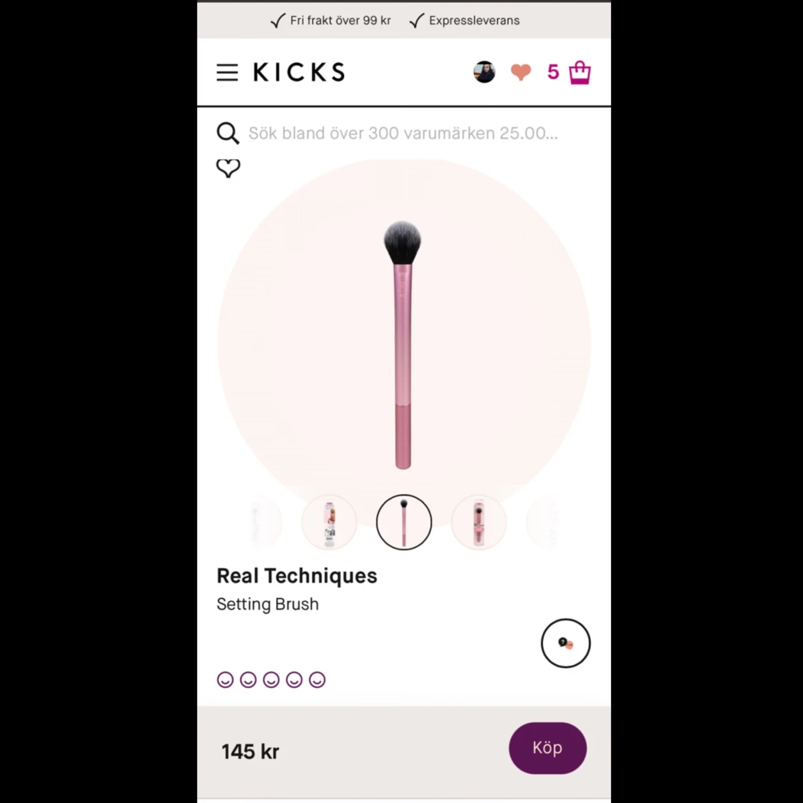 Real techniques - setting brush - 91