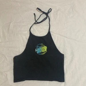 Svart haltertopp från HM, XS - Svart haltertopp från HM i storlek XS. Endast använd 1 gång!