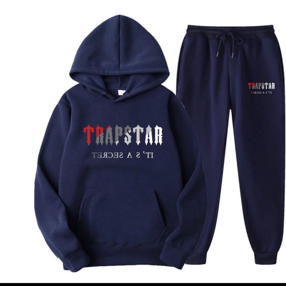 Marinblå Trapstar Tracksuit Trapstar Plick Second Hand