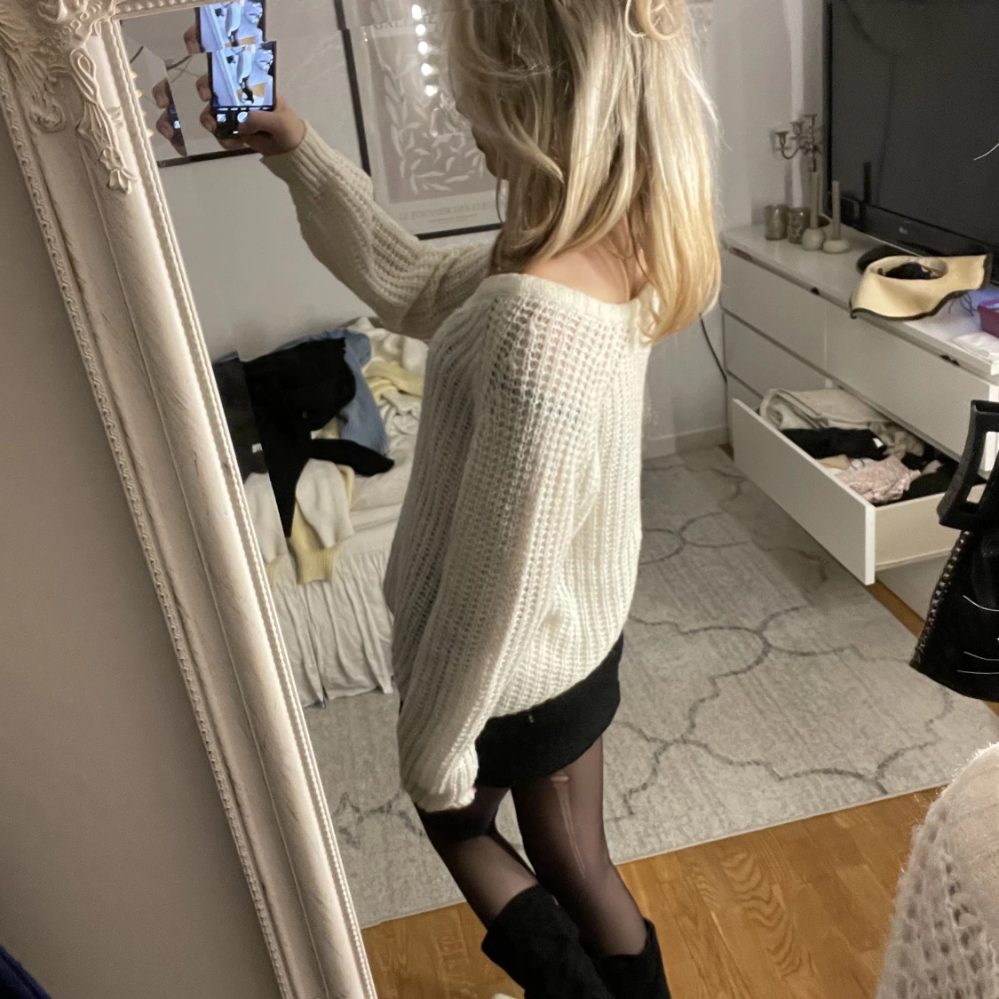 Stickad tröja  - 91