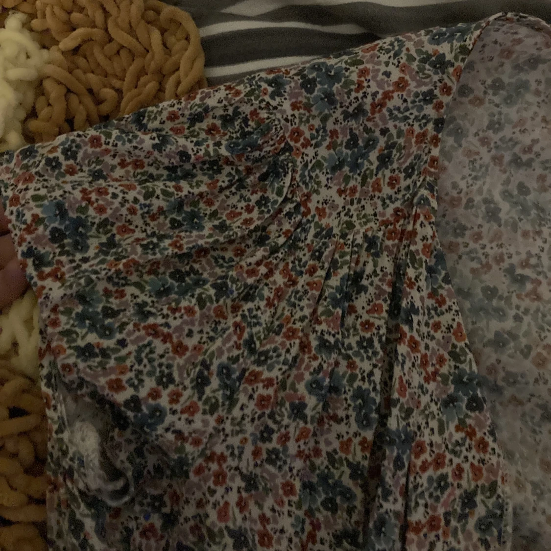 Blommig klänning  - 91