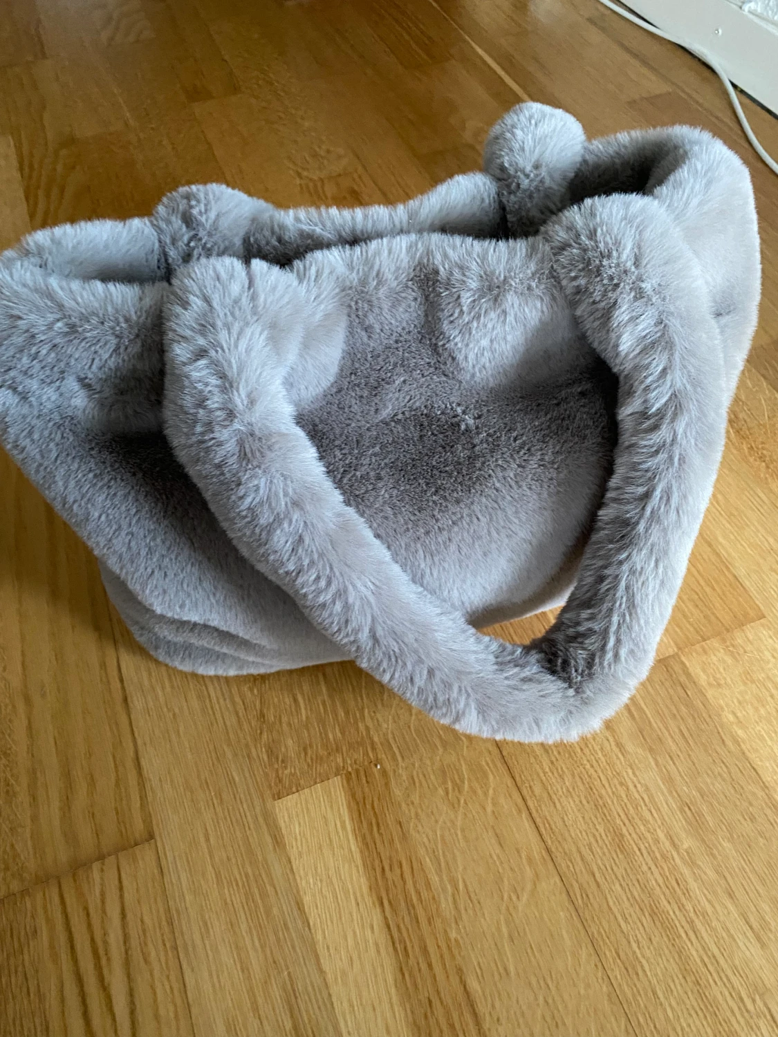 fluffig väska