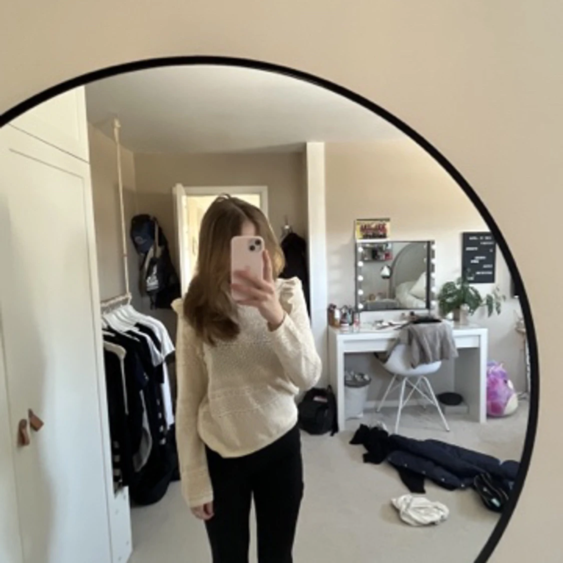 Super fin virkad/stickad tröja😚 - 90