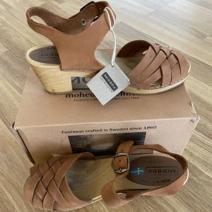 Moheda - Betty - Moheda Betty färg Nubuck Cognac.  Använda endast ett fåtal gånger. 