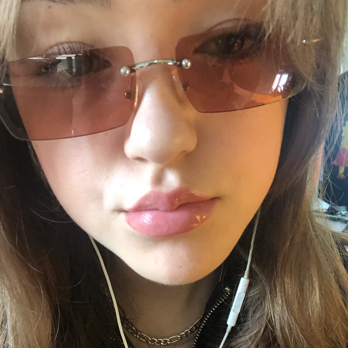 Solglasögon tan/bruna