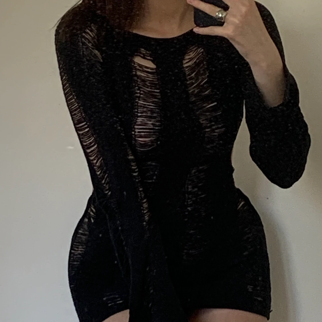 umbra shreddes mini dress - 91