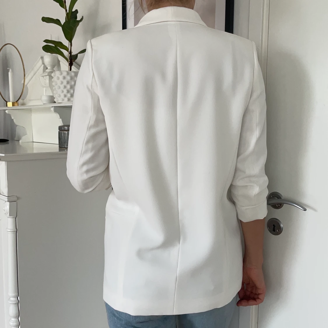 Vit kavaj från zara  - 91