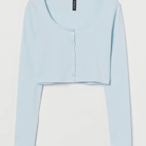 Långärmad croptop - Från Hm, aldrig använt