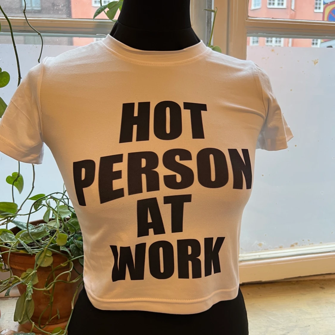 Populär Pinterest mini T-shirt med tryck - 90