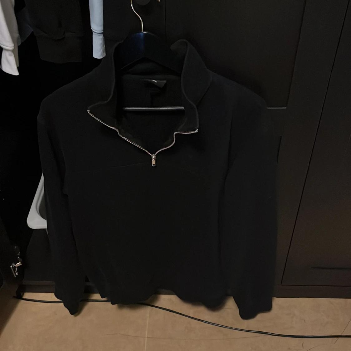 Halv zip tröja från hm