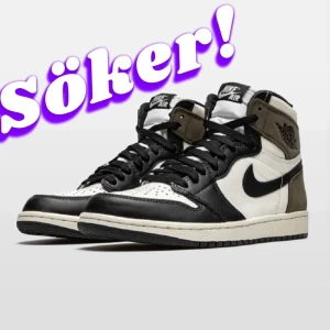 Jordans 1 mocha - Söker äkta jordans i färgen mocha helst inte över 1000kr, storlek 37/37,5🤎
