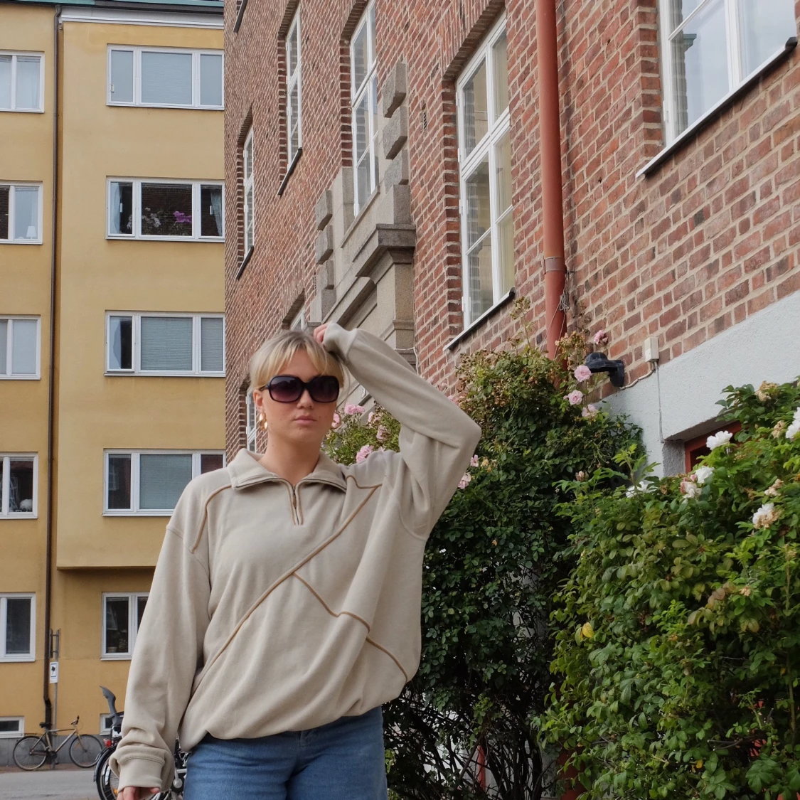 Unik zip-up tröja  - 91