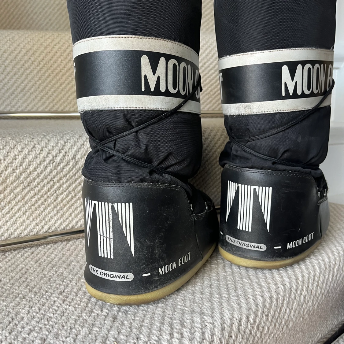 Svarta moon boots - 91