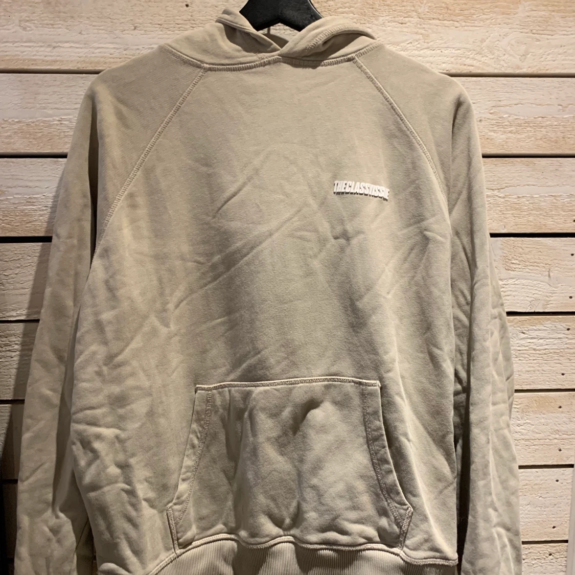 Beige hoodie  - 91