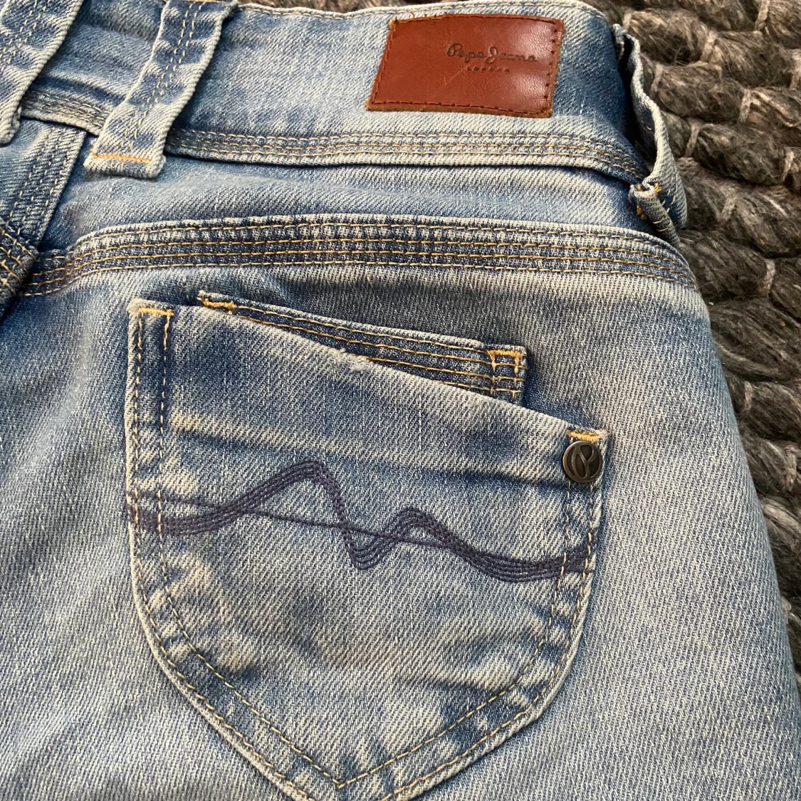 Lågmidjade jeans  - 90