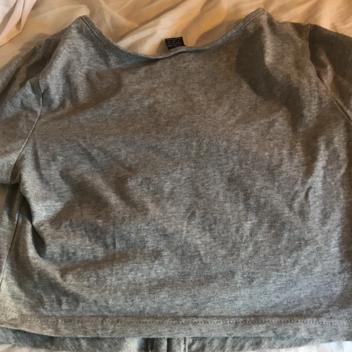 Snörad crop top urringad - 91