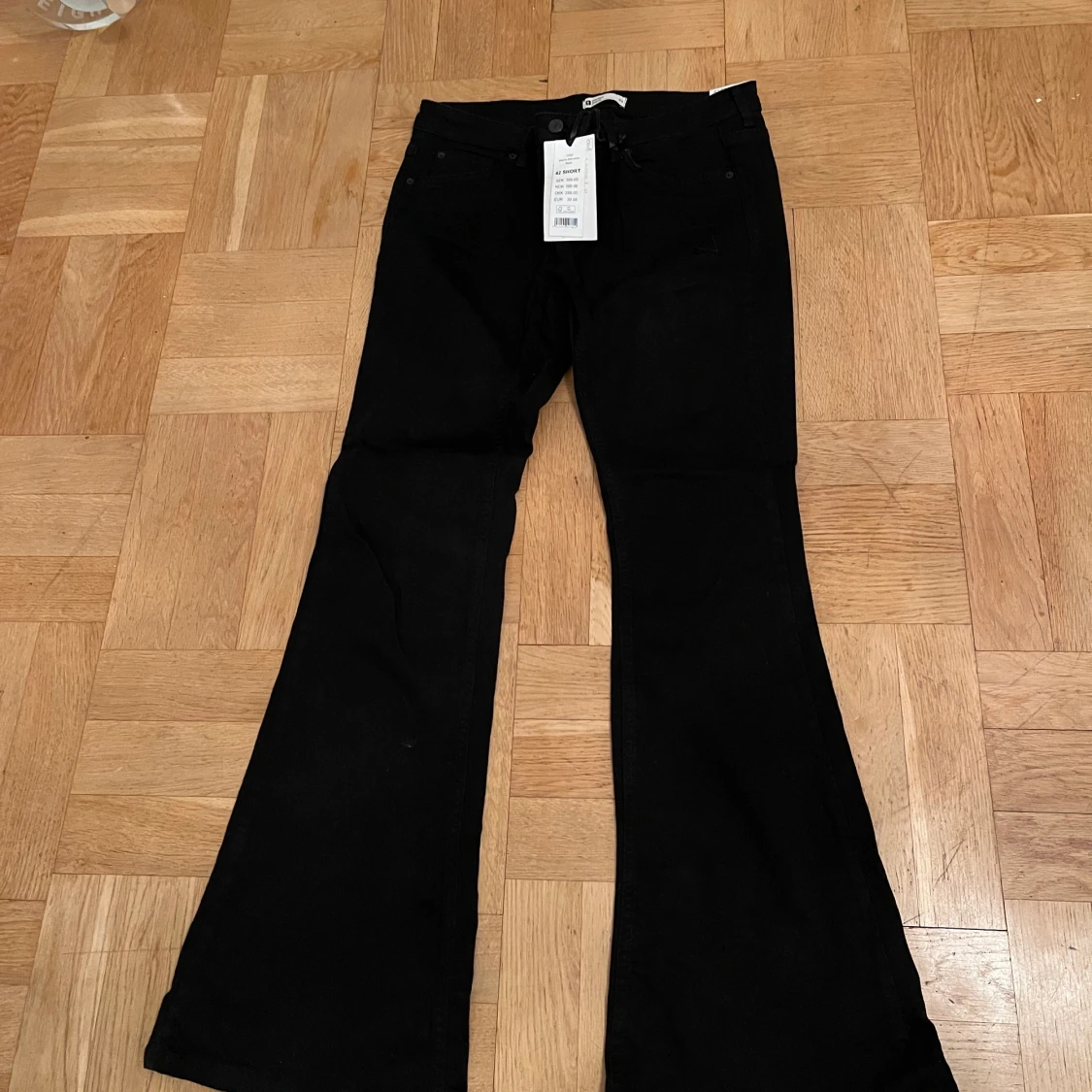 Svarta stretch jeans