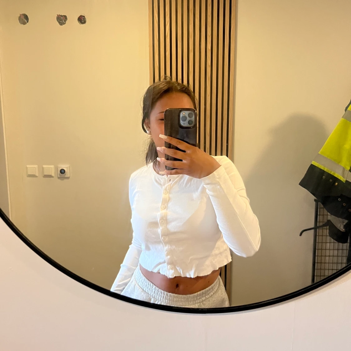 Långärmad topp strl s - 90