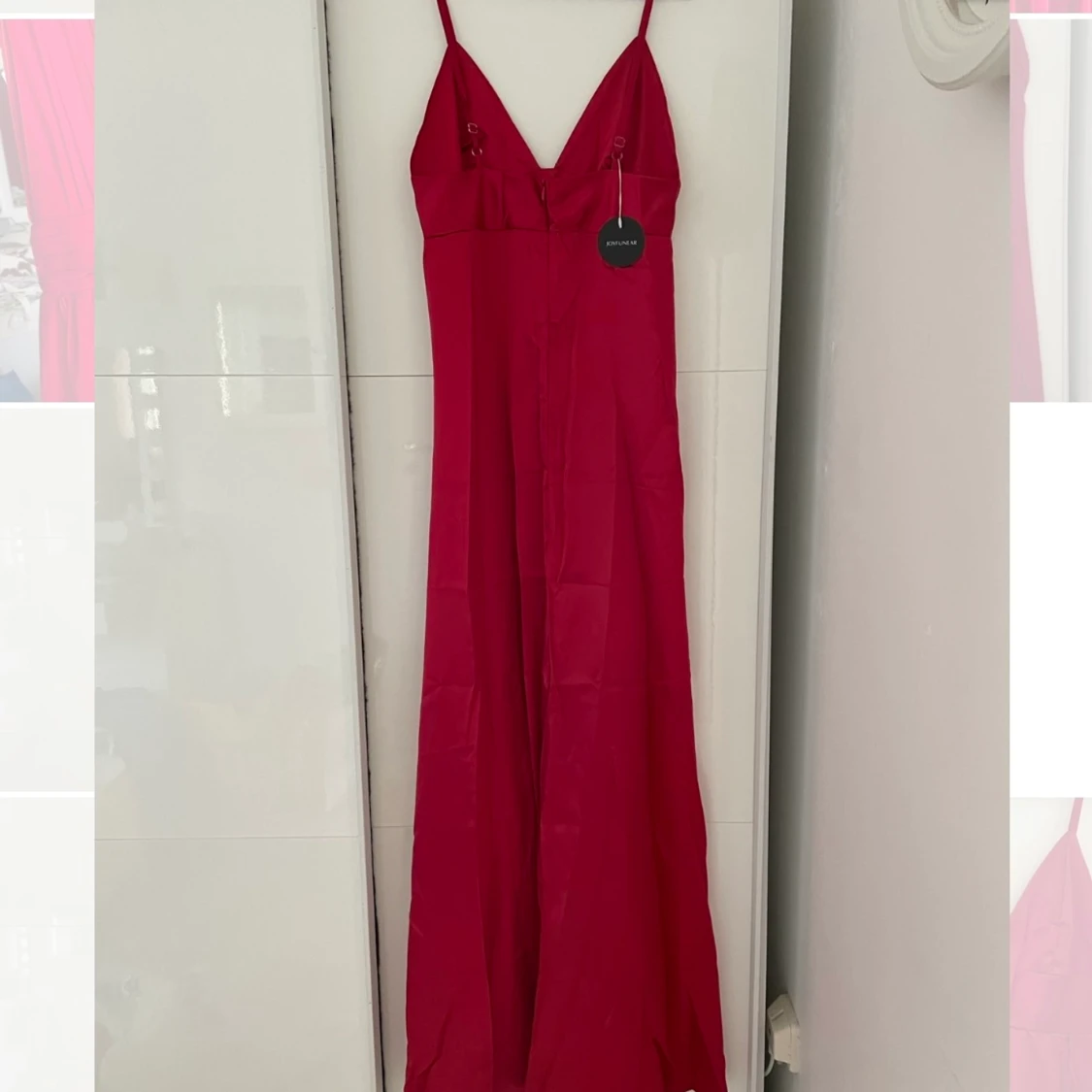 Röd balklänning  - 90