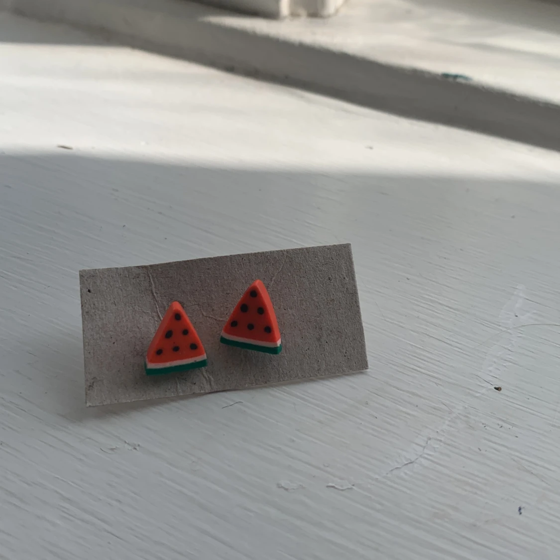 Jätte söta vattenmelons örhängen🍉