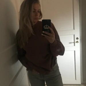 Sweatshirt zara - Säljer denna fina bruna oversized sweatshirten från zara. Den är i bra skick och bara använd ett fåtal gånger. Frakten kostar 66 kr💖Skriv om ni vill ha fler bilder eller undrar något allmänt!!