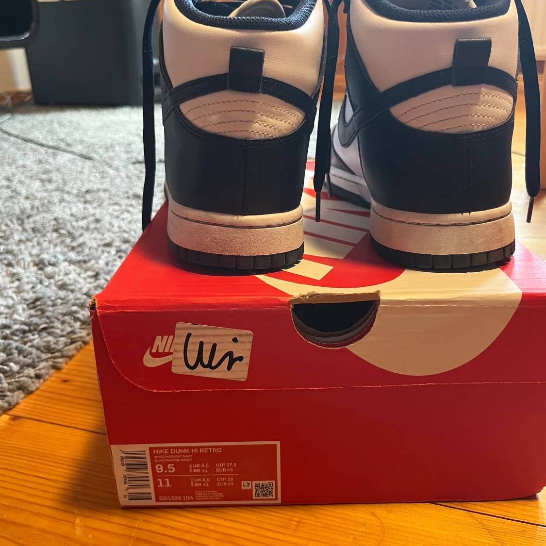 Nike dunk Midnight Navy - 91