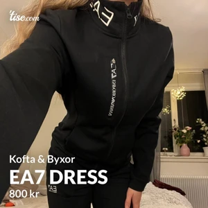 Armani dress - Ea7 mjukisdress i xxs formar kroppen fint - bra på mig med xs 165cm