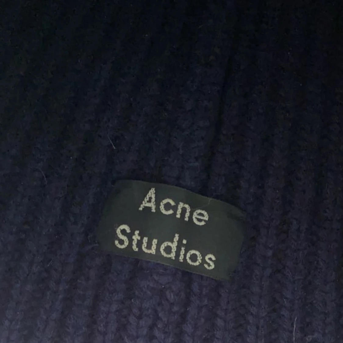 Acne mössa marinblå - 91