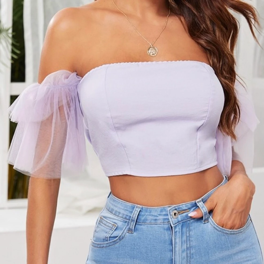 Off shoulder top
