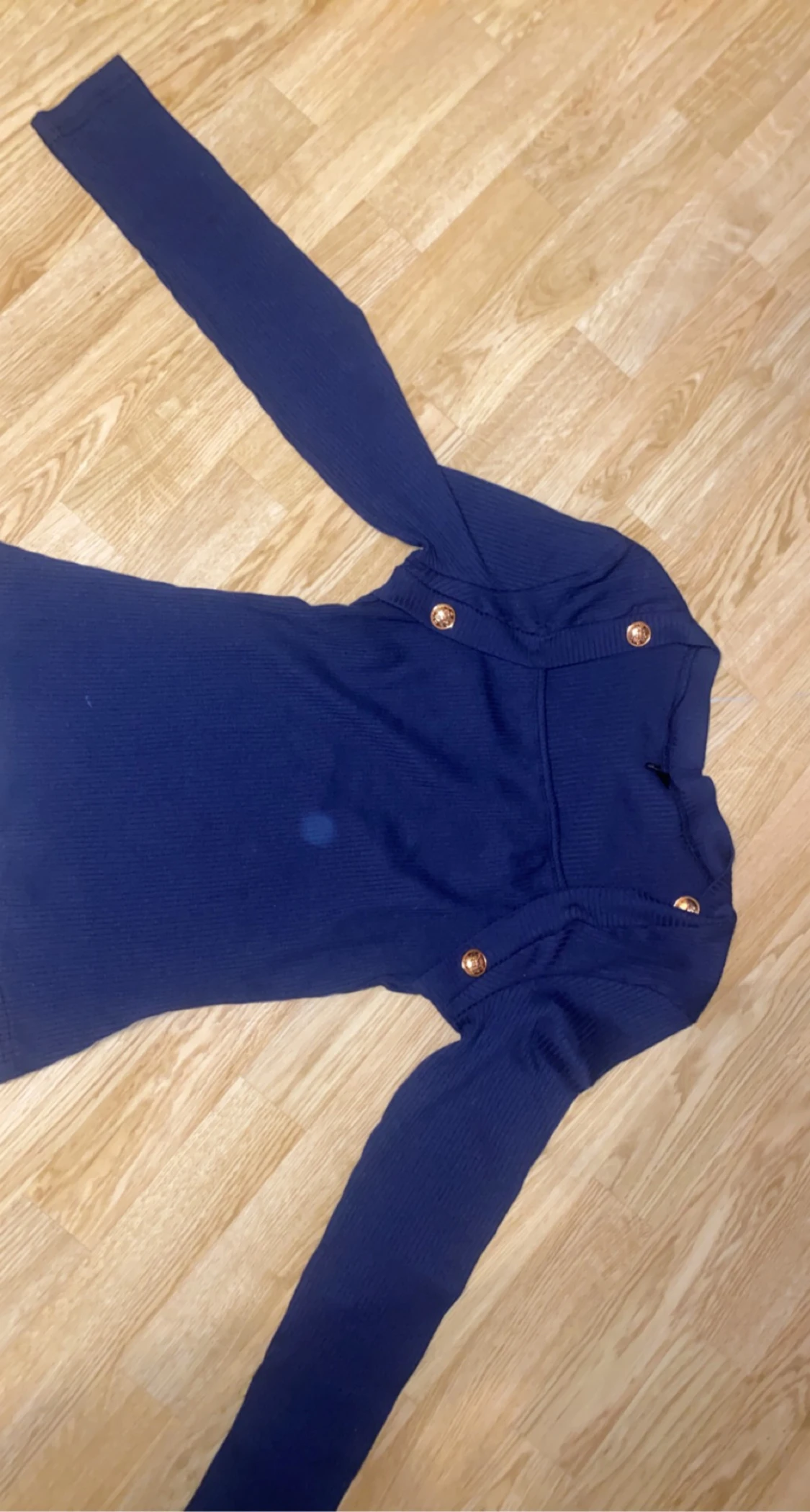 fin tröja med knappar - 90