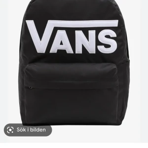 Svart VANS ryggsäck - Använd ryggsäck i bra skick