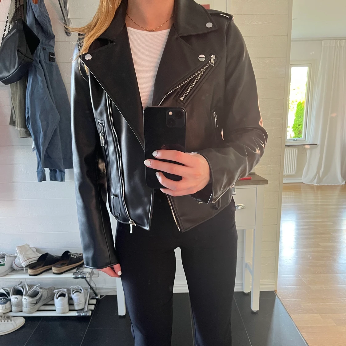 Bikerjacket/skinnjacka