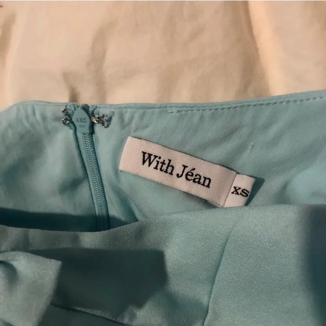 With jean klänning - 90