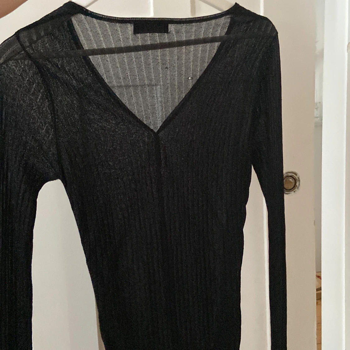 Klänning svart (genomskinlig) - 91