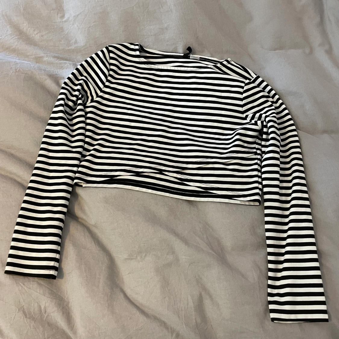 Långärmad croptop - 91