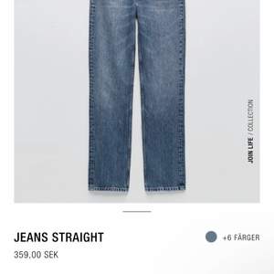 Säljer ett par zara jeans i modellen straight stolpe 32 