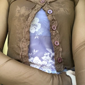 Brun sommar kofta  - Nytt skick aldrig använt