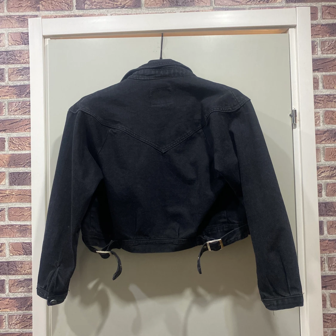 Kort jeansjacka - 90