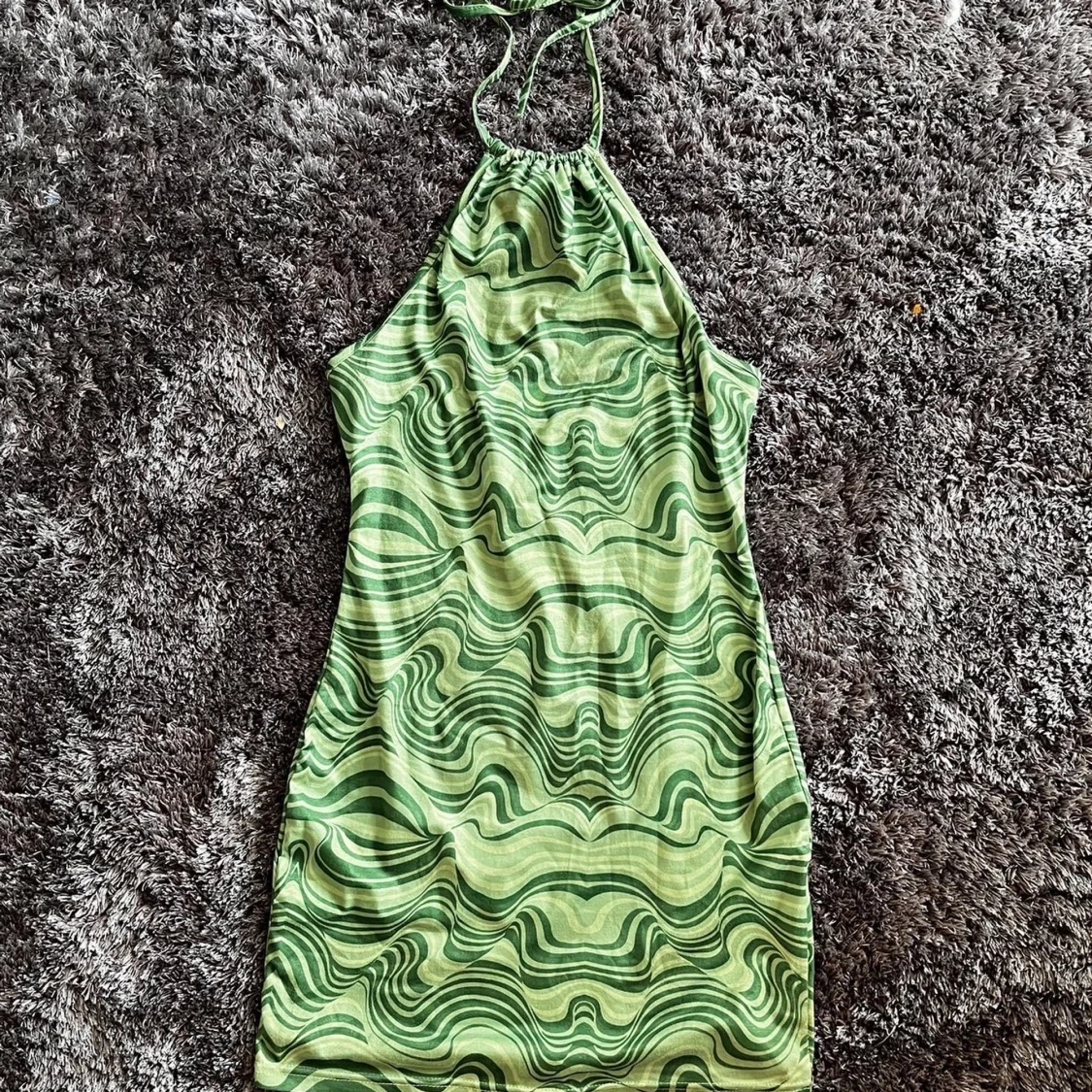 Halterneck klänning 