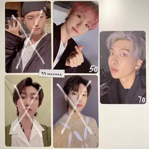 båda är i mint skick, sälj bevis finns på min trading ig ; 97soonhao !!! pris är på bild + 13kr frakt  sålda — namjoon mots7 