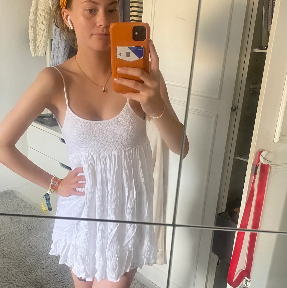 Så söt vit klänning