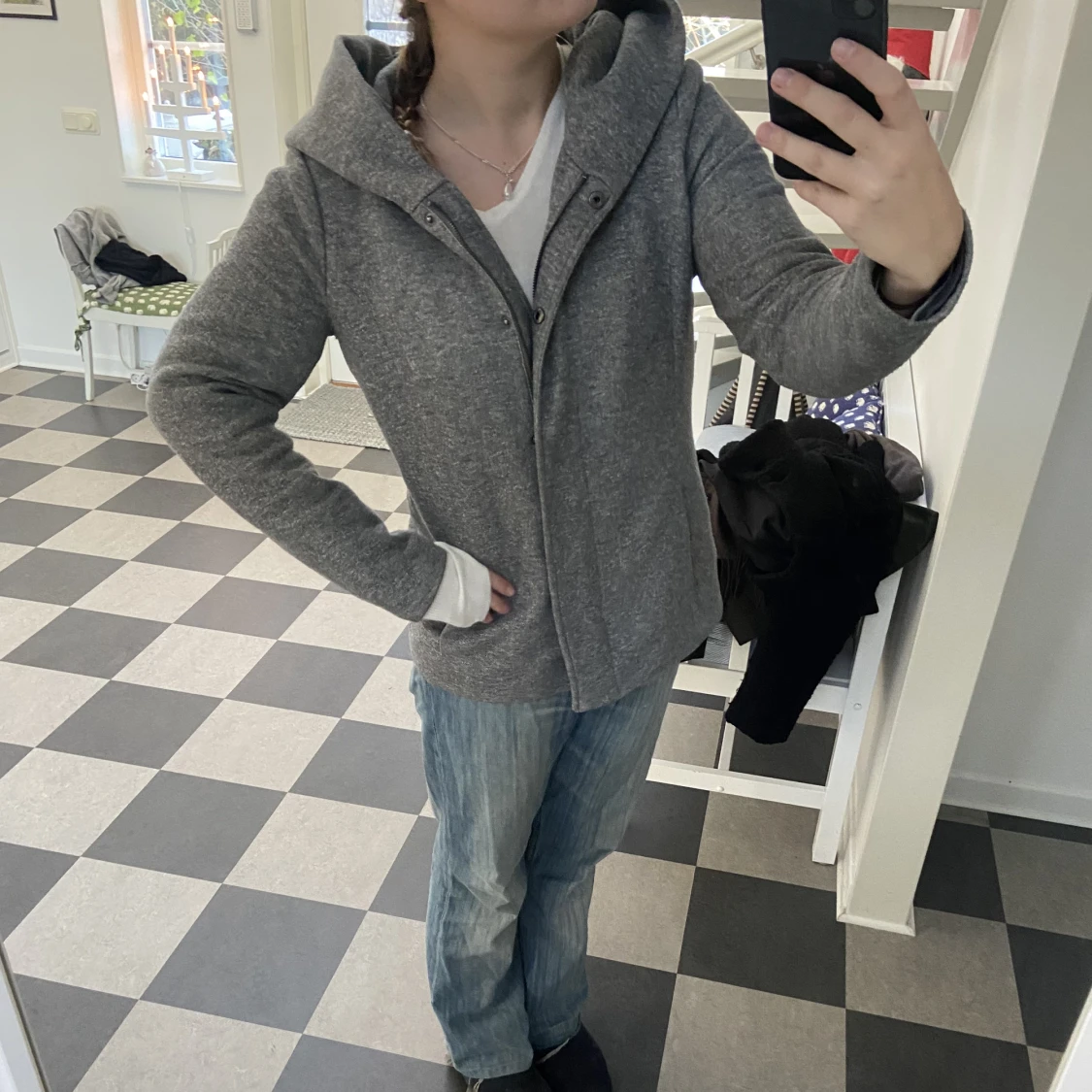 Kappa med luva  - 90